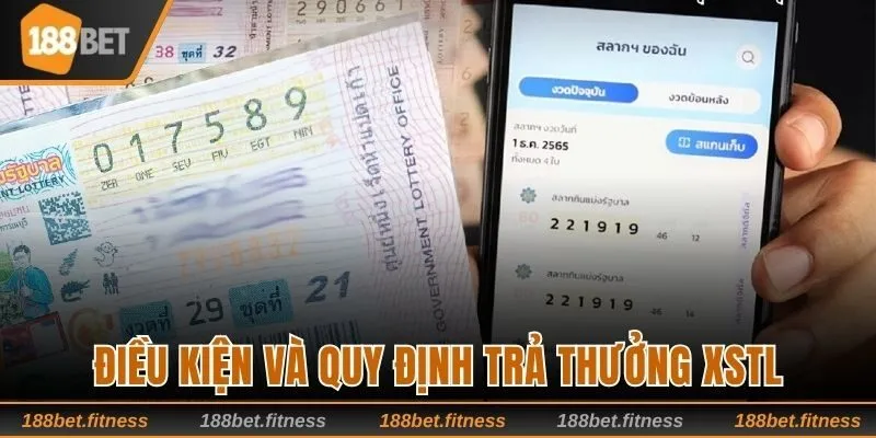 Điều kiện và quy tắc trả thưởng XSTL
