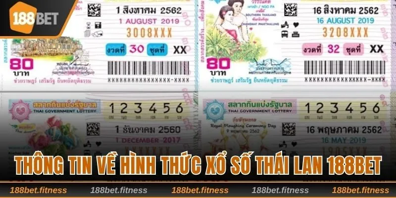 Các thông tin về hình thức xổ số Thái Lan 188bet