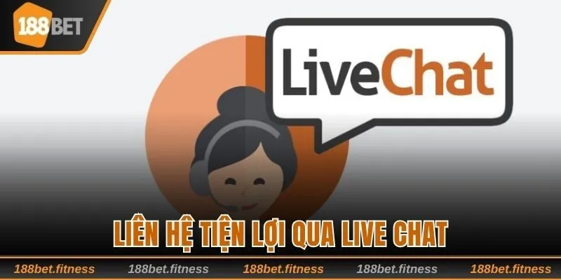 Trao đổi thông qua live chat giúp giải quyết vấn đề nhanh chóng.